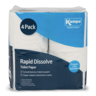 Kampa Rapid Dissolve Toilet Paper (Pack of 4)